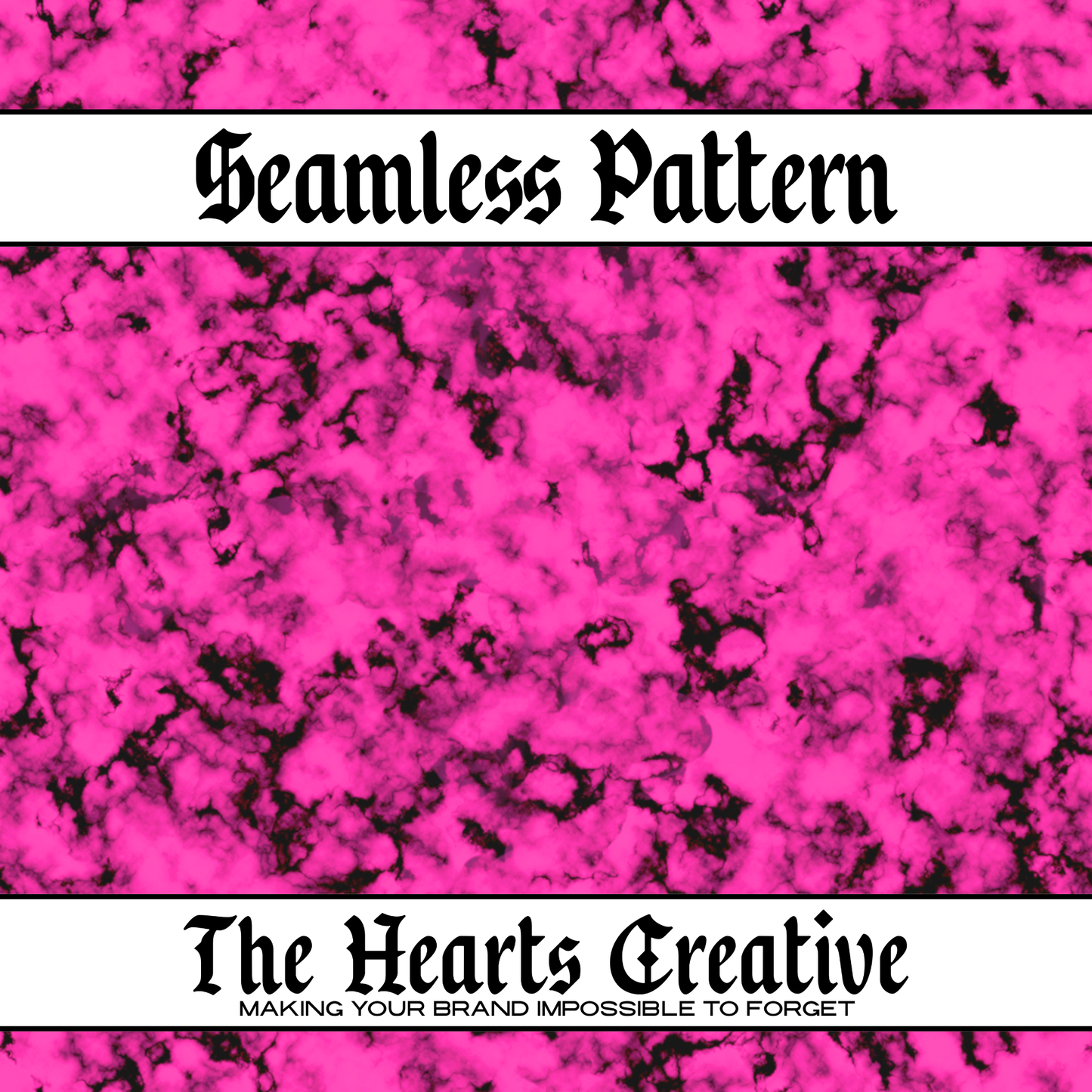 Hot Pink Stone - Western Seamless Pattern - Digital Download