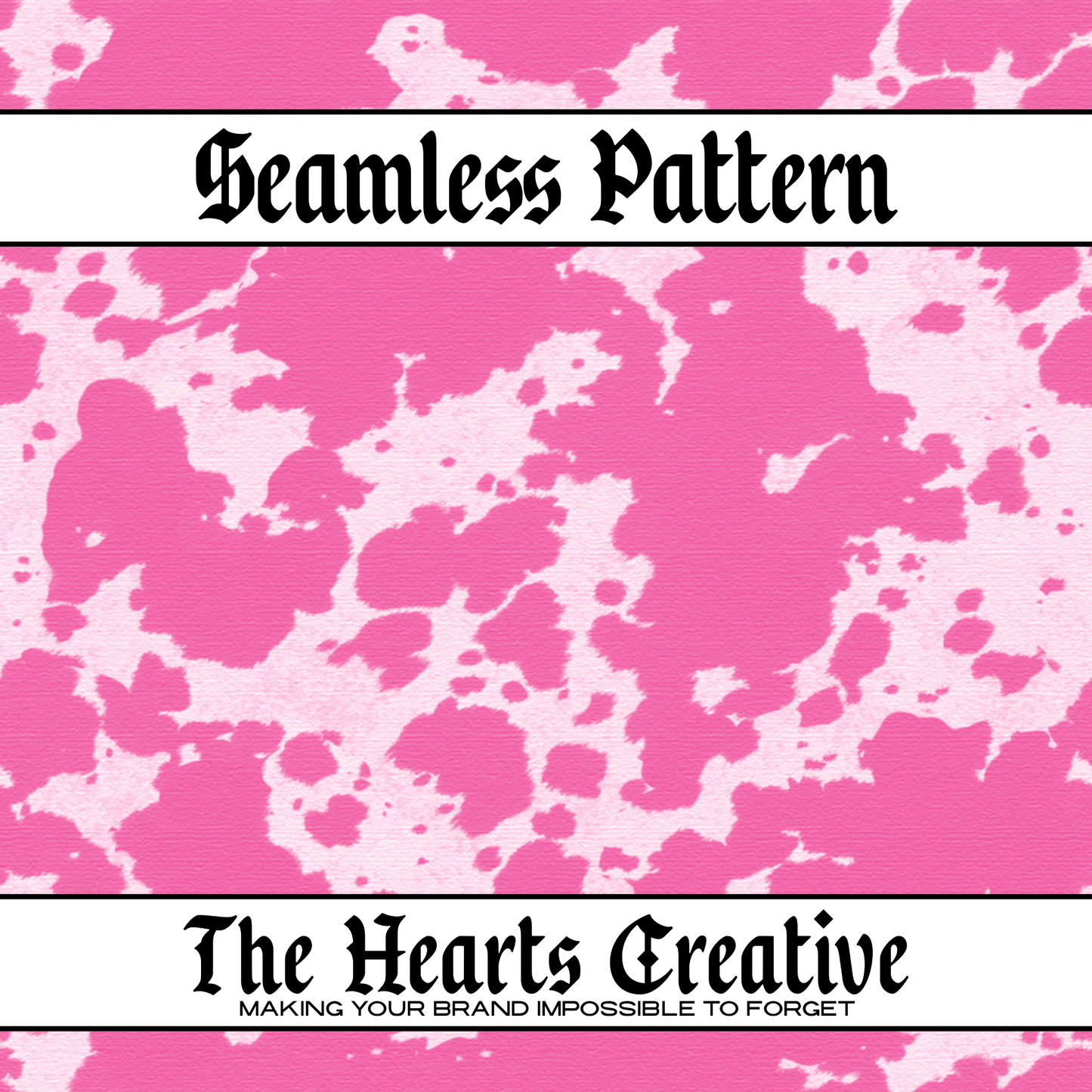 pink cowhide seamless pattern for western fabric printing and sublimation