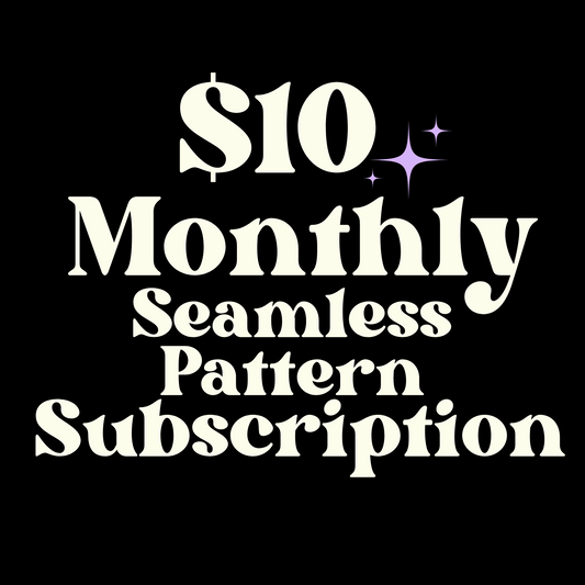Monthly Seamless Pattern Club $10