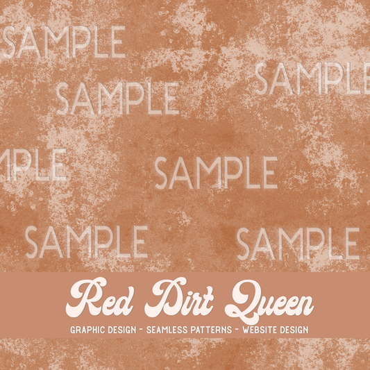 Seamless Pattern Rust Distressed Solid