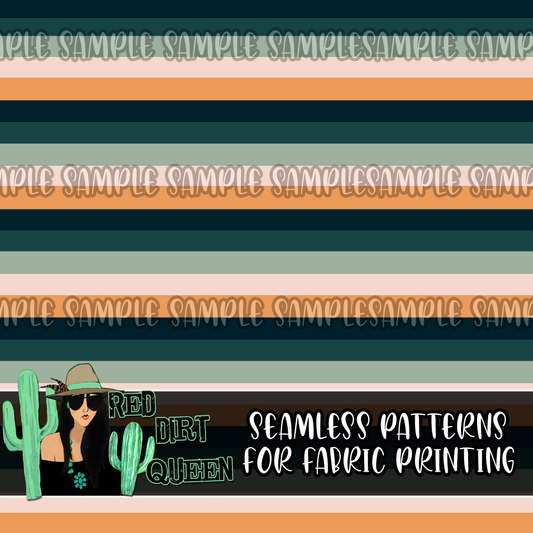 Seamless Pattern Fall Stripe