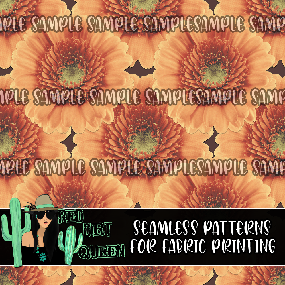 Seamless Pattern Flowers