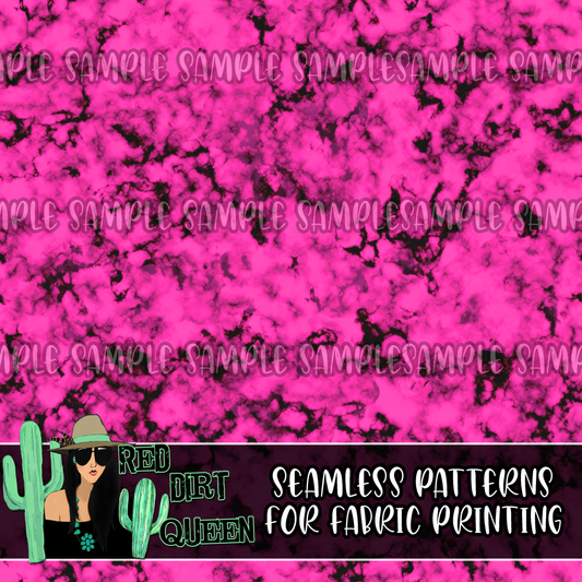Seamless Pattern Hot Pink Stone