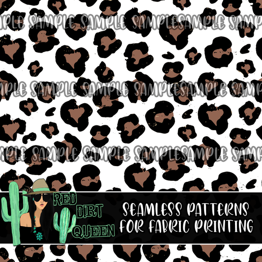 Seamless Pattern Leopard Spots