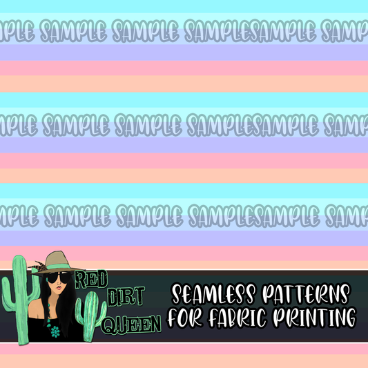 Seamless Pattern Purple Rainbow Stripe