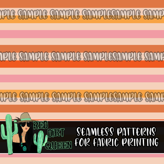 Seamless Pattern Retro Pink Stripes